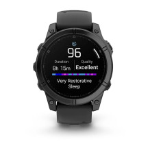 Išmanusis Laikrodis - Garmin Fenix 1.3" AMOLED GPS Wi-Fi Bluetooth 47mm Juodas
