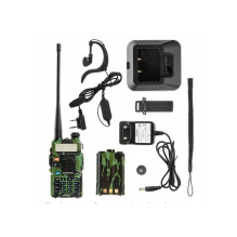 Radijo Stotelė - UV-5R HTQ Camov 5W 1800mAh VOX FM Radijas su Aktyviu Triukšmo Slopinimu