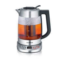 Electric Kettle - Severin WK 3480 1.7L 250x240x190mm Silver / Black / White