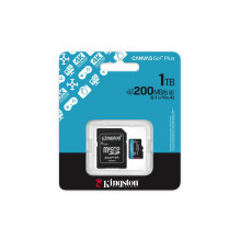 Atminties Kortelė - Kingston Technology 1TB microSDXC Canvas Go Plus 200MB / s A2 U3 V30
