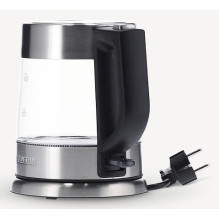 Electric Kettle - Severin WK 3468 1L Glass Stainless Steel 360° Cordless