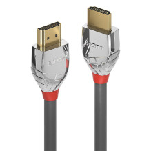 HDMI Cable - LINDY Cromo Line HDMI Cable, M / M, High Speed, 4096x2160@60Hz, 18Gbps, 0.5 m, Grey
