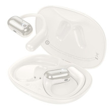 Belaidės Ausinės - Hoco EA6 Bluetooth 5.4, Atviros Ausys, 6h Baterijos Gyvenimas, Balta