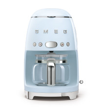 Coffee Machine - SMEG DCF02PBEU 10 Cups Digital Display Auto On Keep Warm Blue