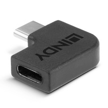 Adapteris - USB 3.2 Type C M / F 20Gbps 90° Nikelio Danga