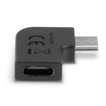 Adapter - USB 3.2 Type CM / F 20Gbps 90° Nickel Plated