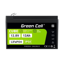 Battery - Green Cell LFPGC12V12AH 12.8V 12Ah Lithium Iron Phosphate