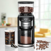 Coffee Grinder - Rommelsbacher EKM 400 Stainless Steel Grinder with 35 Settings