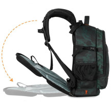 Kameros Kuprinė - K&amp;F Concept "Forest Camo" Erdvus 900D Nailonas su Lietaus Dangčiu