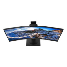 Monitor - Philips P-line 346P1CRH 34', Curved, WQHD, 3440x1440, USB-C, KVM, Black