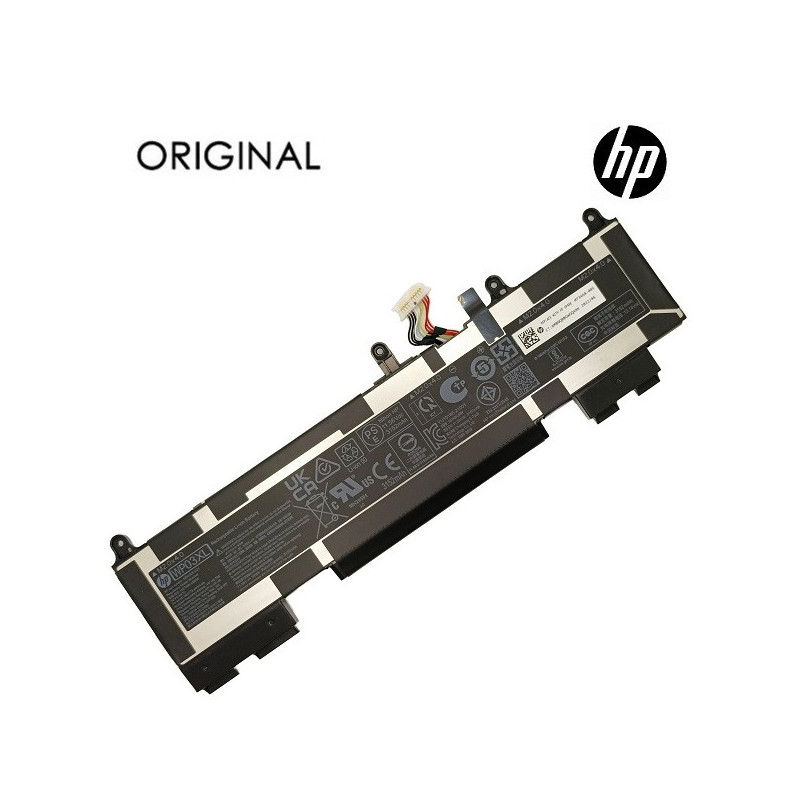 Nešiojamojo kompiuterio baterija - HP WP03XL, 3152mAh 11.58V, Original