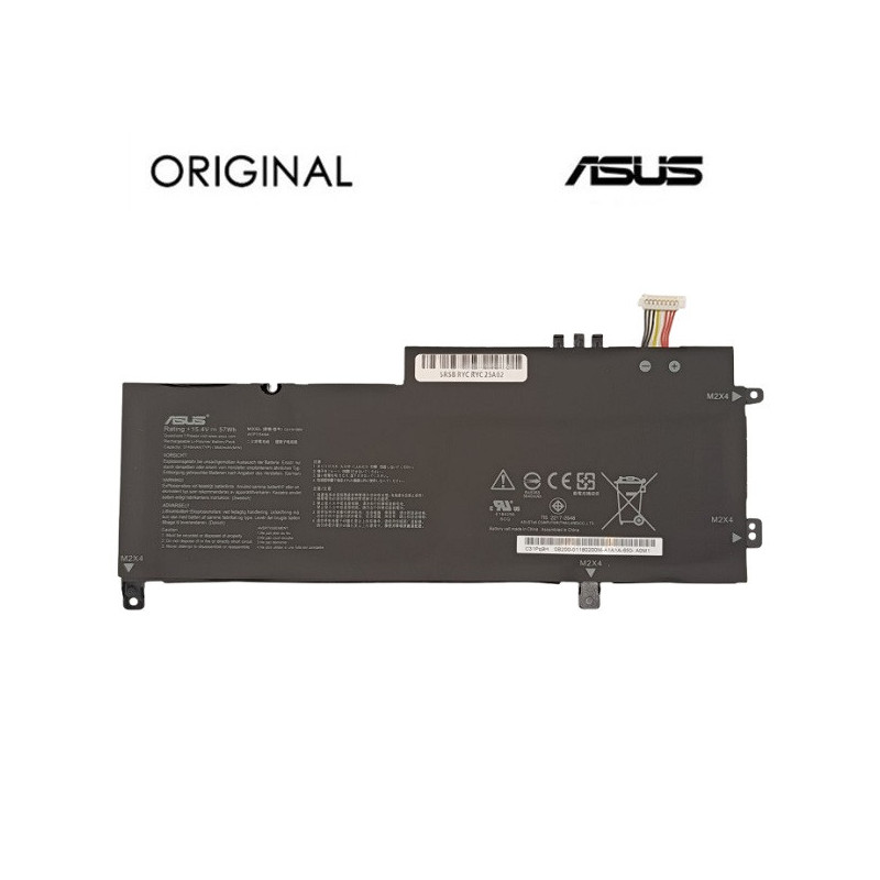 Pakaitinė kompiuterio Baterija - ASUS C41N1809 3640mAh 15.4V 12 mėnesių garantija