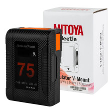 Baterija - MITOYA BEETLE BP-75W 5000mAh 14.8V V-Mount