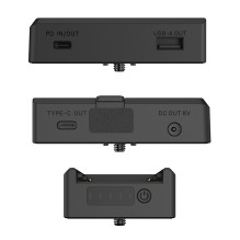 Adapteris - Ulanzi PA03 USB-C DC PD USB-A NP-F serijos baterijoms