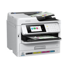 Multifunction Printer - Epson WorkForce Pro WF-C5890DWF, Wireless, White (C11CK23401)