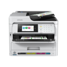 Multifunction Printer - Epson WorkForce Pro WF-C5890DWF, Wireless, White (C11CK23401)
