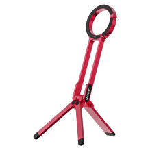 Stovas - ULANZI MA30 Mini MagSafe Stovas iPhone, Magnetinis Laikiklis, Aliuminis, Raudonas