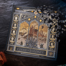 Dėlionė - Theory11 Game of Thrones 1000 Detalių 65x65cm Dizainas