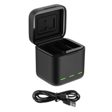 Camera Charger - TELESIN GP-BCG-901 GoPro HERO 9 / 10 / 11 / 12 USB-C for 3 Batteries