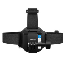 Action Camera Accessory - Telesin QHM-001 Head Strap for GoPro and DJI Osmo Action