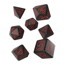 RPG Dice Set - Q-WORKSHOP It. Welcome to Derry Adults Black / Red
