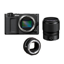 Nikon ZR + NIKKOR Z 50mm f / 1.4 + FTZ II Mount Adapter (Black)