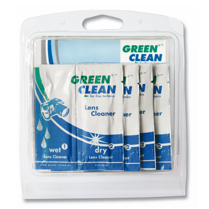 Cleaning cloth - Green Clean wet and dry cloths 10 pcs.
