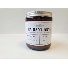 Aromatherapy Candle - Ancient Wisdom Clear Thinking Rosemary Scent 40 Hours