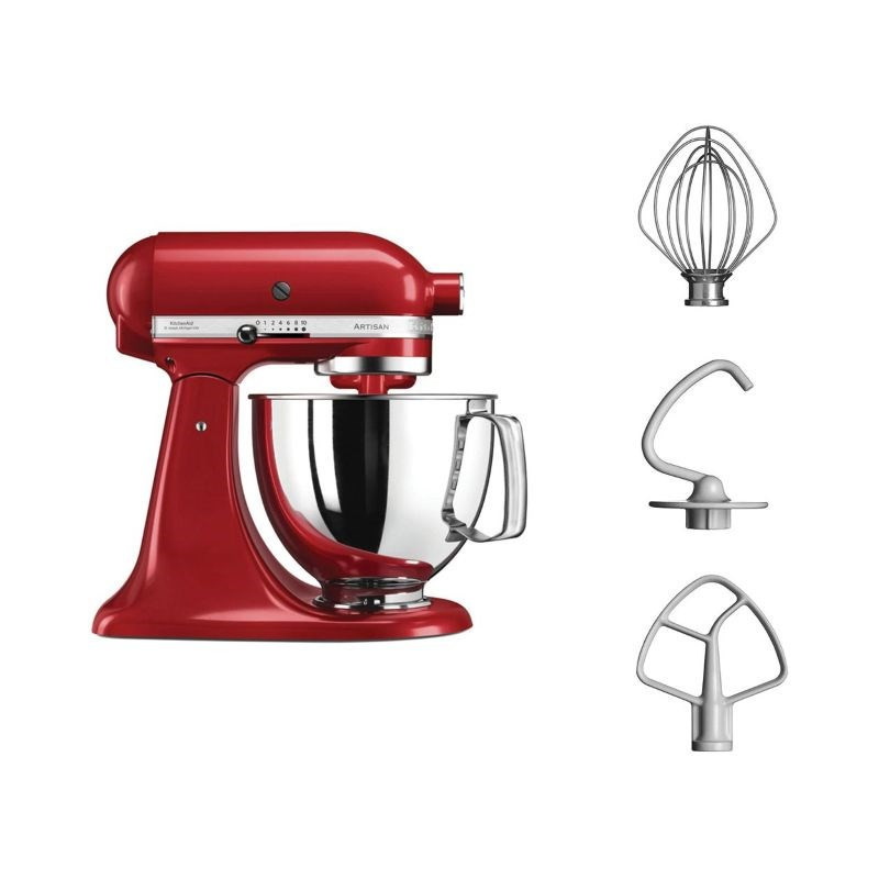 Mikseris - KitchenAid 5KSM125EIB 300W 4.8L Nerūdijančio plieno tamsiai mėlynas