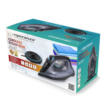 Iron - Esperanza EHI010 2600W Ceramic Soleplate Grey, Black