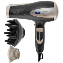 Hair Dryer - Adler AD 2248gc 1800-2400W 3 Heat 2 Speed Ionic Function
