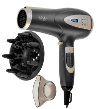 Hair Dryer - Adler AD 2248gc 1800-2400W 3 Heat 2 Speed Ionic Function