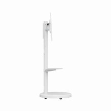 TV Stand - GEMBIRD TVS-86TR-01-W 37"-86" Screen, 50kg Capacity, White