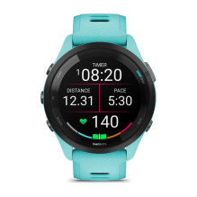 Sporto Prekės - Fitness Tracker Garmin Forerunner 265 GPS Širdies ritmo monitorius AMOLED 46mm Juodas Mėlynas