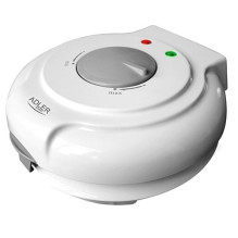 Waffle Maker - Adler AD 3038 1500W Non-Stick Adjustable Thermostat White