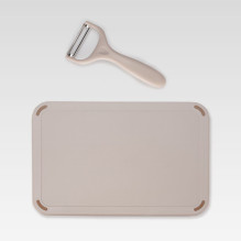 Virtuvės peilių rinkinys - Maestro MR-1413 Nerūdijančio plieno 8 dalių smėlio spalvos