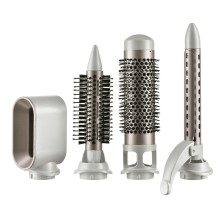 Hair Dryer and Curling Iron - Adler AD 2027 1200W, 2 Temperature Settings, 5 Nozzles, White