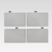 Kitchen knife set - Maestro MR-1412 with block and cutting boards gray