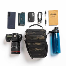 Camera Bag - Tenba Axis v2 4L Top Load (Almost Mirrorless/DSLR, MOLLE Design) MultiCam
