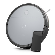Siurblys - Electrolux ER61UD1UG Robotas, Wi-Fi, HEPA, Pilkas