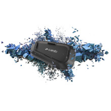 Motociklo interkomas - Cardo Spirit HD Duo Bluetooth 5.2, 600m nuotolis, juodas