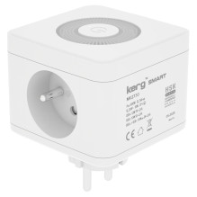 Power Strip - Energy strip KERG SMART M02730 2 sockets 3 USB 1.5m cable 16A / 250V
