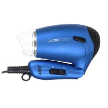 Hair Dryer - Clatronic 263558 Hair Dryer 1300W Foldable Handle Blue