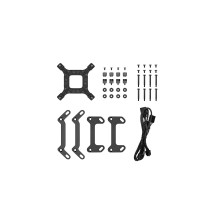 Procesoriaus aušintuvas - DEEPCOOL LT240 AIO Liquid Cooler 12cm Ventiliatorius 2400 RPM Juodas