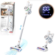 Cordless Vacuum Cleaner - Adler AD 7079 Brushless Motor 2200 mAh Battery