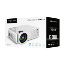 Projector - Kruger Matz V-LED20 Full HD 1080p Bluetooth 150" Screen Size