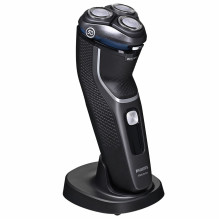 Electric shaver - Philips S3343 / 13 Rotary shaver, PowerCut blades, trimmer, black, chrome