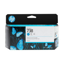 Rašalo Kasetė - HP 738 130ml Mėlyna