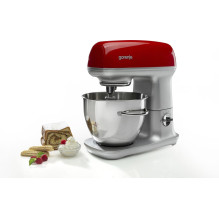 Kitchen Mixer - Gorenje MMC1000RLR 1000W 4.5L Stainless Steel Bowl Red