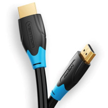 HDMI kabelis - Vention 15m didelės spartos 18 Gbit / s 4K PVC juodas